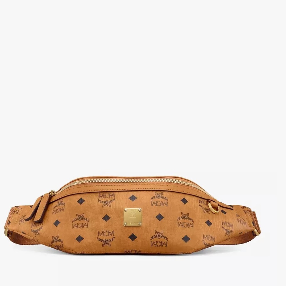 MCM Fursten Belt Bag in Visetos